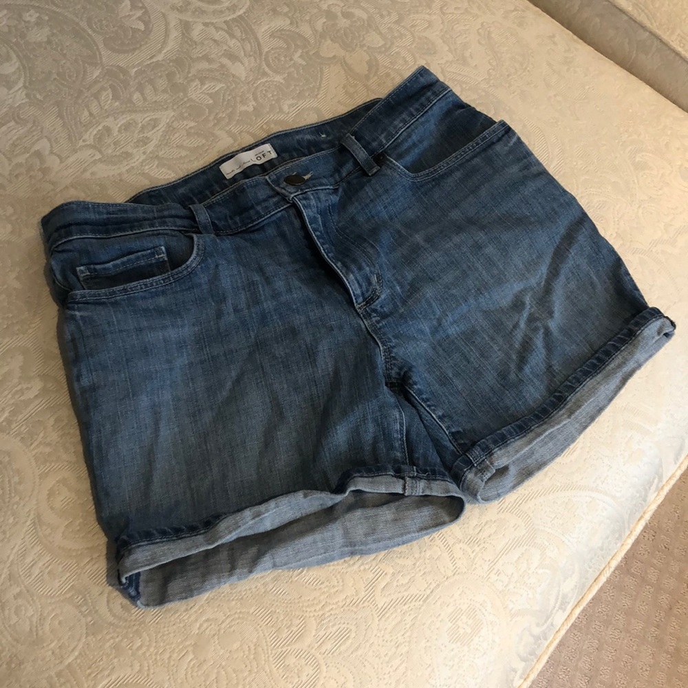 LOFT Jean shorts EUC